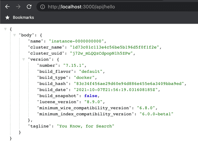 Connect to Elastisearch