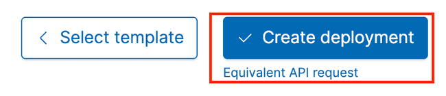 Elastic Cloud Create Deployment