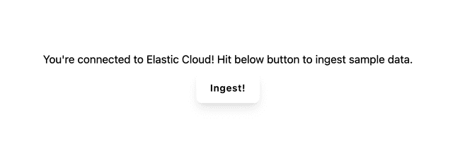 Ingest data into Elasticsearch